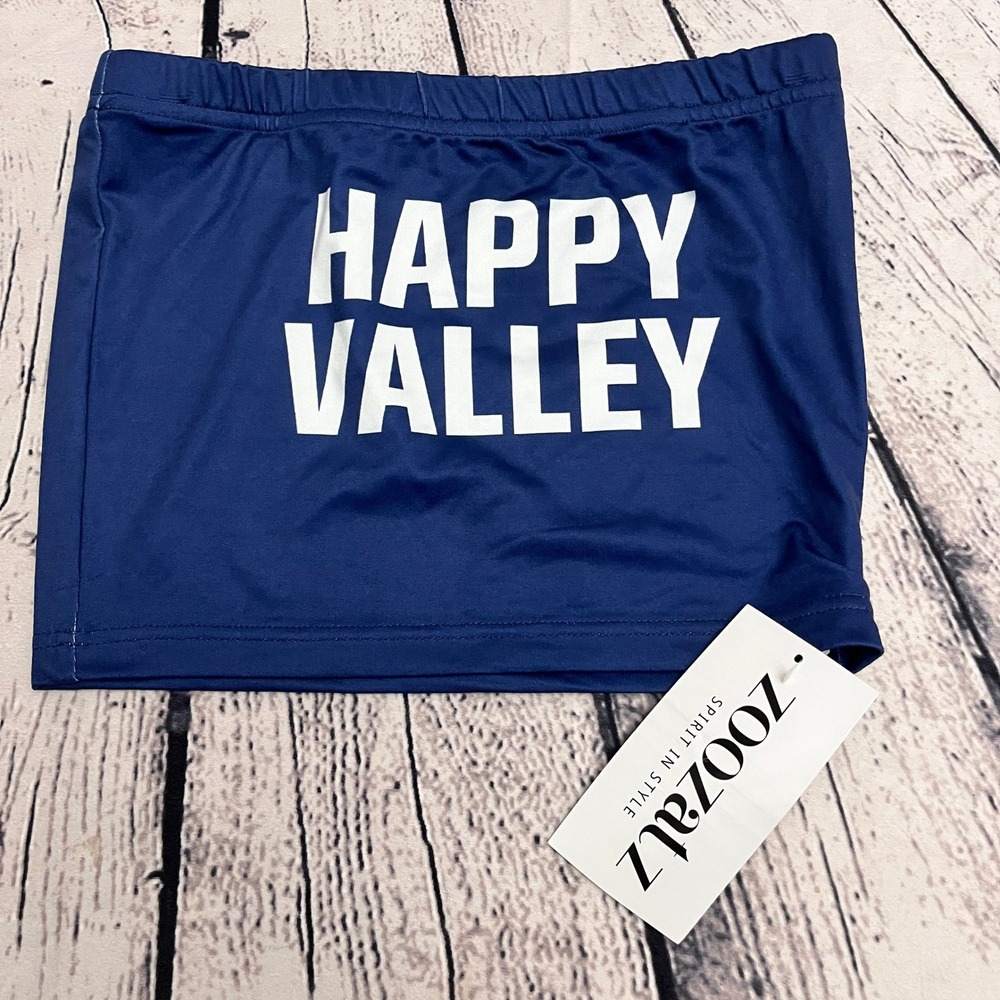 ZooZatz Happy Valley Navy Blue Athletic Halter‎ Top Penn State Game Day